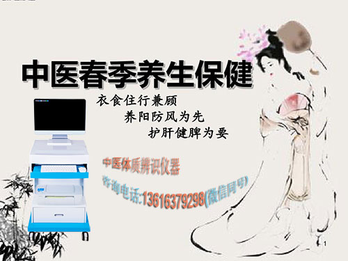 7.2新款中医体质测试仪器以体质为认知对象进行研讨
